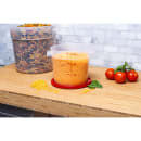 Carlisle 6 qt Round Storage Container - Clear (1096530) thumbnail 5