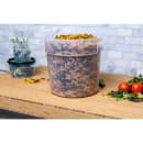 Carlisle 18 qt Round Storage Container - Clear (1096830) thumbnail 5