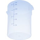 Carlisle 22 qt Round Storage Container - Clear (1096930) thumbnail 2