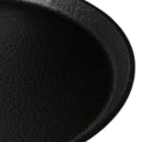 Carlisle 11" Round Griptite™ 2 Serving Tray - Fiberglass, Black (1100GR2004) thumbnail 3