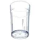 Carlisle 5 oz Clear Fluted Plastic Tumbler (110507) thumbnail 3