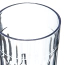 Carlisle 5 oz Clear Fluted Plastic Tumbler (110507) thumbnail 4