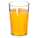 Carlisle 5 oz Clear Fluted Plastic Tumbler (110507) thumbnail 5