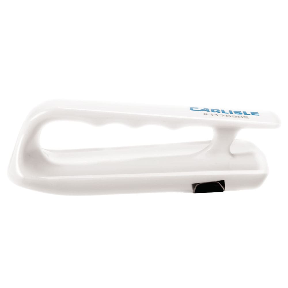 San Jamar 1178902 Cutting Board Scraper/Refinisher Tool - Stainless/White