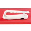 San Jamar 1178902 Cutting Board Scraper/Refinisher Tool - Stainless/White thumbnail 2