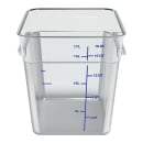 Carlisle 18 qt Square Food Storage Container - Clear (1195507) thumbnail 2