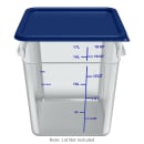 Carlisle 18 qt Square Food Storage Container - Clear (1195507) thumbnail 4
