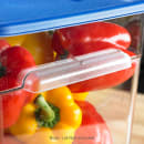 Carlisle 18 qt Square Food Storage Container - Clear (1195507) thumbnail 5