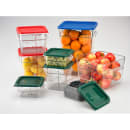 Carlisle 22 qt Square Food Storage Container - Polycarbonate, Clear (1195607) thumbnail 5