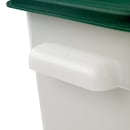Carlisle 2 qt Square Food Storage Container - Polyethylene, Clear (11960PE02) thumbnail 5