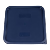 Carlisle Lid for 12 to 22 qt Food Storage Containers - Polyethylene, Royal Blue (1197260) thumbnail 5