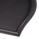 Carlisle Plastic Fast Food Tray - 17"L x 12"W, Black (1217BT03) thumbnail 4