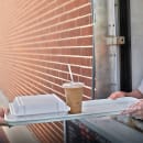 Carlisle Rectangular Market Tray - 30" x 12 7/16", Pearl White (1230FMT301) thumbnail 8