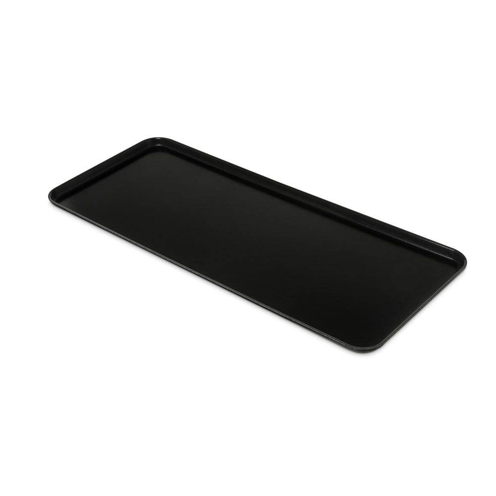 Carlisle Rectangular Market Tray - 30" x 12 7/16", Ebony (1230FMT309)
