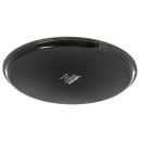 Carlisle 14 5/8" Round Serving Tray - Rubber Liner, Black (1400GL004) thumbnail 3