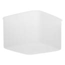 Carlisle 2 qt Square Food Storage Container - White (153202) thumbnail 3