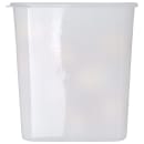 Carlisle 8 qt Square Food Storage Container - White (156802) thumbnail 2