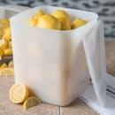 Carlisle 8 qt Square Food Storage Container - White (156802) thumbnail 5