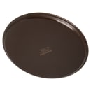 Carlisle 16" Round Griptite™ 2 Serving Tray - Fiberglass, Brown (1600GR2076) thumbnail 4