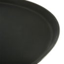 Carlisle 16" Round Serving Tray - Fiberglass, Black (1600GR2004) thumbnail 4