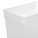 Carlisle 18 qt Square Food Storage Container - White (162902) thumbnail 4