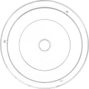 Carlisle 8 11/16" to 9 1/8" Plate Cover - Polycarbonate, Clear (190007) thumbnail 2