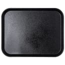 Carlisle Rectangular Griptite™ 2 Serving Tray, Fiberglass, Black (2015GR2004) thumbnail 2