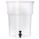 Carlisle 5 gal Beverage Dispenser - Plastic Container, No Base (220930) thumbnail 2