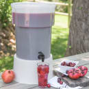 Carlisle 5 gal Beverage Dispenser - Plastic Container, No Base (221002) thumbnail 5