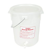 Carlisle 5 gal Beverage Dispenser - Plastic Container, No Base (221002) thumbnail 6