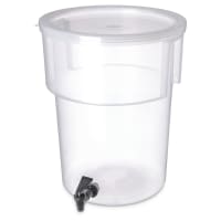 Carlisle 5 gal Beverage Dispenser - Plastic Container, No Base (221002) thumbnail 7