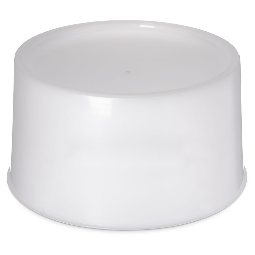 Carlisle 12 1/5" Round Base for 3 & 5 Gallon Beverage Dispensers - Plastic, White (221102)