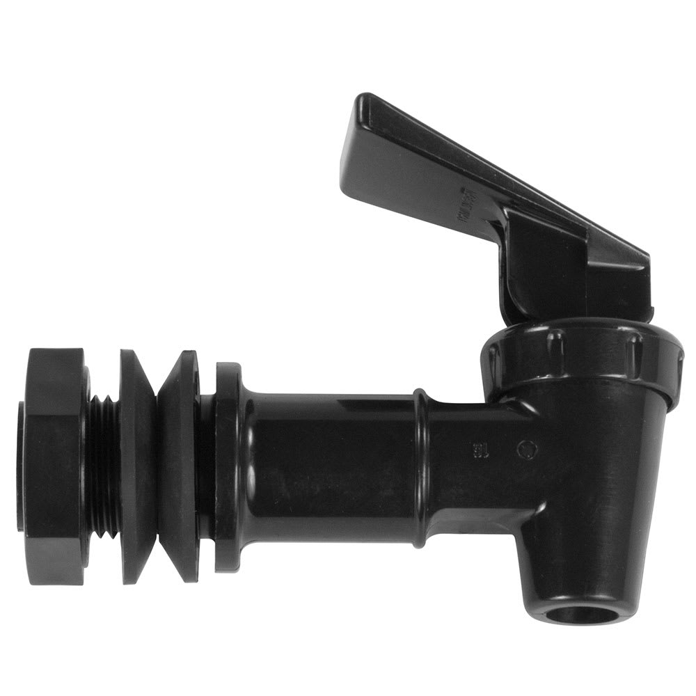 Carlisle Economy Beverage Dispenser Faucet - Polycarbonate, Black (221203)