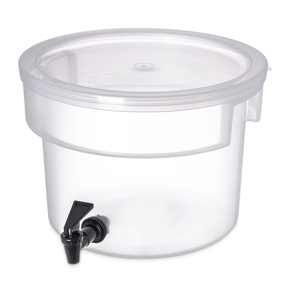 Carlisle 3 gal Beverage Dispenser - Plastic Container, No Base (221930)