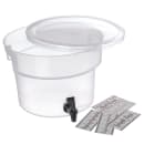 Carlisle 3 gal Beverage Dispenser - Plastic Container, No Base (221930) thumbnail 4