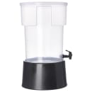 Carlisle 5 gal Beverage Dispenser - Plastic Container, Black Base (222903) thumbnail 3