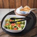 Carlisle Oval Griptite™ 2 Serving Tray - 24" x 19", Fiberglass, Black (2500GR2004) thumbnail 5