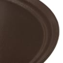 Carlisle Oval Griptite™ 2 Serving Tray - 24" x 19", Fiberglass, Brown (2500GR2076) thumbnail 3