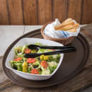 Carlisle Oval Griptite™ 2 Serving Tray - 24" x 19", Fiberglass, Brown (2500GR2076) thumbnail 5