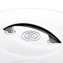 Carlisle 11 5/8" Round Cake Cover - Chrome/Clear (251207) thumbnail 2