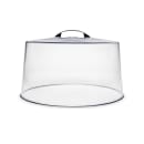 Carlisle 11 5/8" Round Cake Cover - Chrome/Clear (251207) thumbnail 3