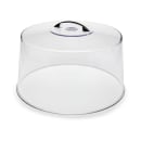 Carlisle 11 5/8" Round Cake Cover - Chrome/Clear (251207) thumbnail 4