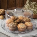 Carlisle 11 5/8" Round Cake Cover - Chrome/Clear (251207) thumbnail 5