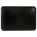 Carlisle Rectangular Display Tray - 25 5/8" x 17 7/8", Fiberglass, Black (2618FGQ004) thumbnail 2