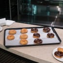 Carlisle Rectangular Display Tray - 25 5/8" x 17 7/8", Fiberglass, Black (2618FGQ004) thumbnail 5