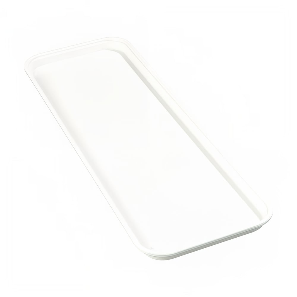 Carlisle Rectangular Market Tray - 25 1/2" x 8 3/4", Pearl White (269FMT301)