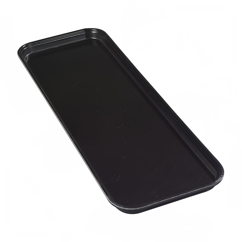 Carlisle Rectangular Market Tray - 25 1/2" x 8 3/4", Ebony (269FMT309)