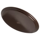 Carlisle Oval Griptite™ 2 Serving Tray - 27" x 22", Fiberglass, Brown (2700GR2076) thumbnail 4