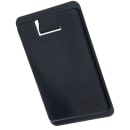 Carlisle Rectangular Check Holder Tip Tray - 7 3/4" x 4 3/8", Black (302003) thumbnail 3