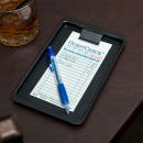 Carlisle Rectangular Check Holder Tip Tray - 7 3/4" x 4 3/8", Black (302003) thumbnail 5